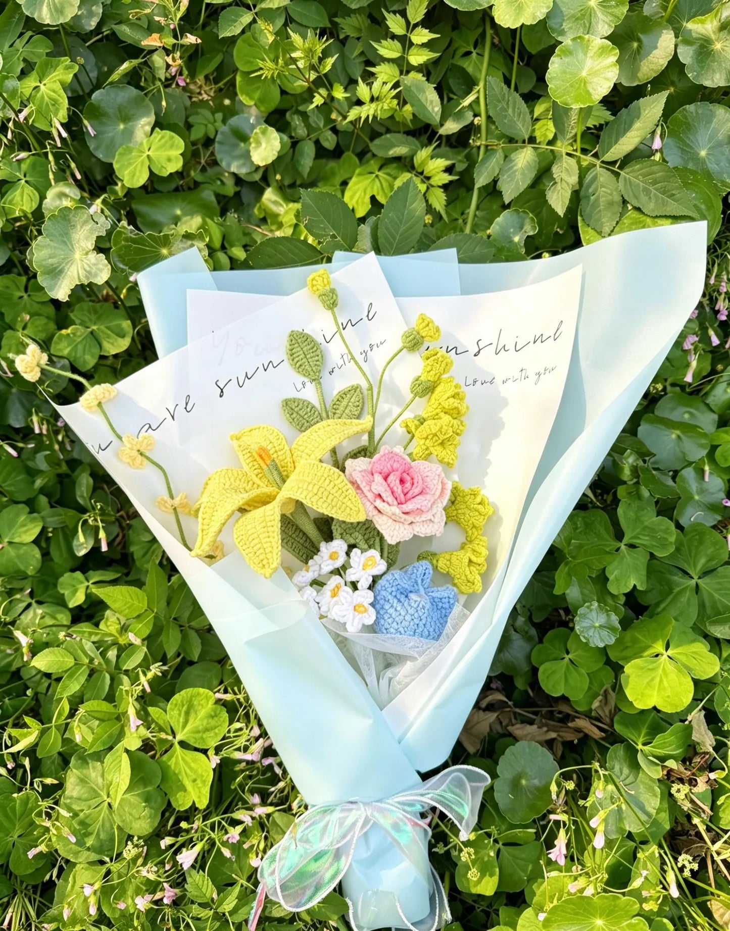 🌿 Crochet Spring Garden Bouquet