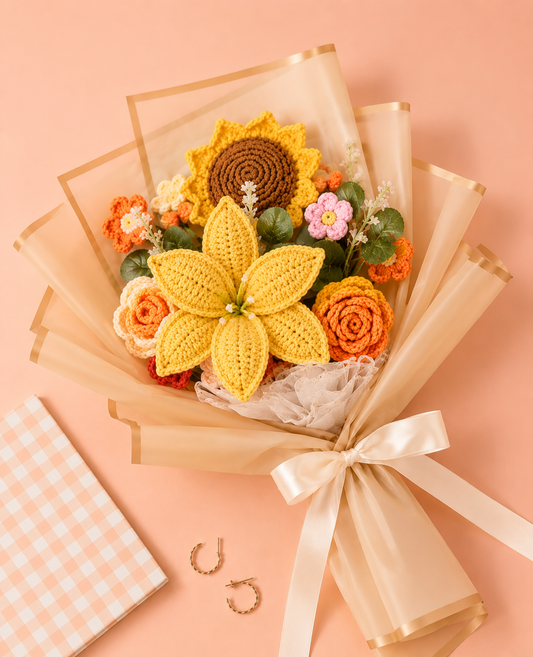 Golden Hour Bouquet 🌻☀️