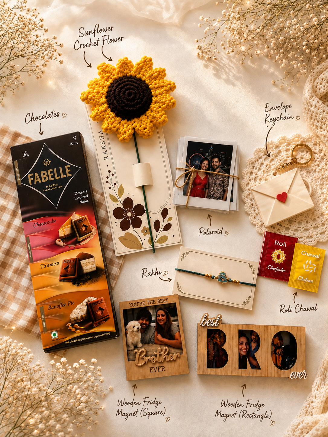 Personalized Rakhi Hamper for Brother