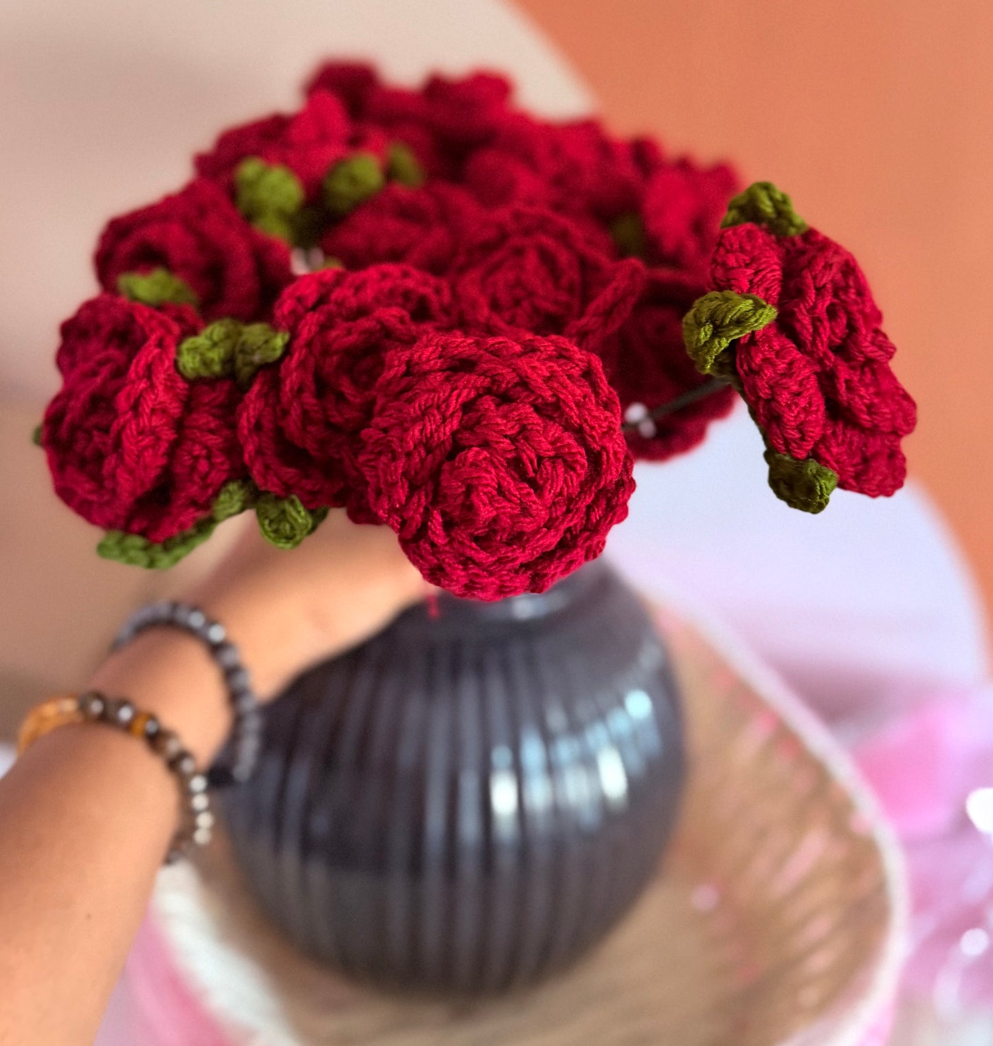 Crochet Rose (Single)